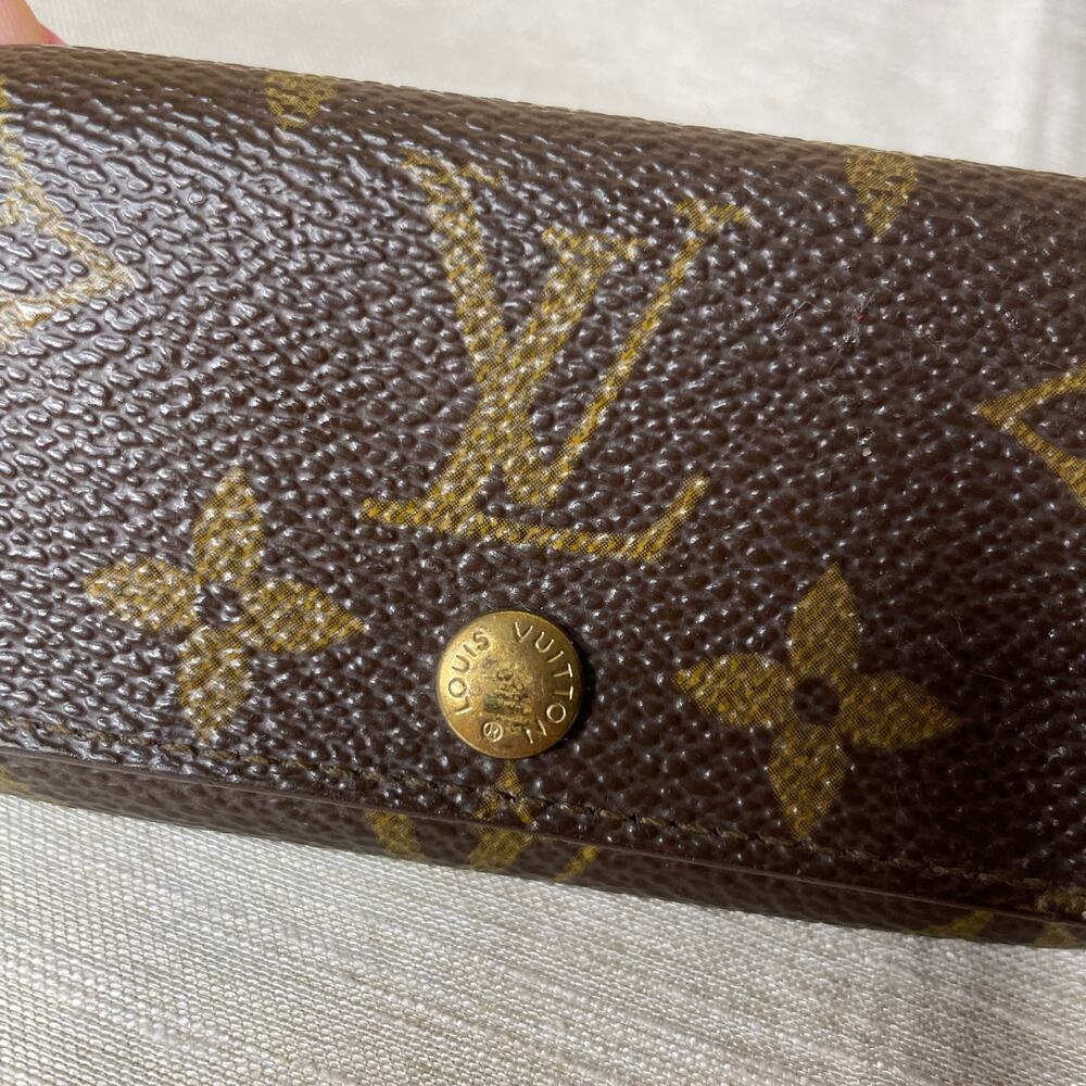 Louis Vuitton Matellier Authentic Vintage Rare 1987 Key Holder LV coated canvas